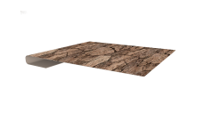 Планка завершающая 0,45 Print Elite King Stone TwinColor (2м)