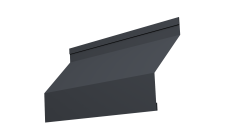 Ламель забора жалюзи Milan new 0,45 PE-Double RAL 7024 мокрый асфальт