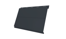 Софит Вертикаль 0,2 line Grand Line 0,45 PE-Double RAL 7024 мокрый асфальт
