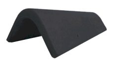 Боковая универсальная черепица Braas черный