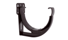 Кронштейн желоба slider Дизайн 135 ПВХ GL коричневый (RR32)