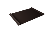 Кликфальц Grand Line 0,5 Velur X с пленкой на замках RAL 8017 шоколад