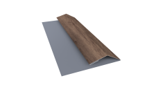 Планка финишная Блок-Хаус new Grand Line 0,45 Print Premium Almond Wood Fresh (2м)