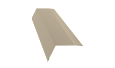 Планка карнизная 100х65 Grand Line 0,45 Drap TX RAL 1015 светлая слоновая кость (2м)