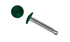 Саморез ПШС 4,2х19 (1000шт) шлиц PH2 RAL 6005