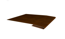 Планка начальная Grand Line 0,45 Print Premium Golden Wood Intense FTC (2м)