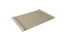 Кликфальц Line Grand Line 0,5 Satin с пленкой на замках RAL 1015 светлая слоновая кость