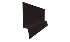 Планка начальная фальц 0,45 Drap RAL 9005 черный (2м)