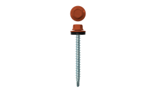 Саморез кровельный 4,8х50 (150шт) сверло №1 RAL 8004