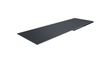 Планка финишная 48х25 0,5 Velur X RAL 7024 мокрый асфальт (3м)