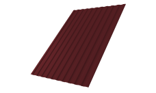 Профнастил С8A v01 Grand Line 0,45 Drap ST RAL 3005 красное вино