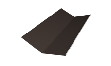 Планка ендовы нижней 300х300 Grand Line 0,5 Satin Matt TX RR 32 темно-коричневый (2м)