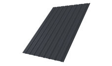 Профнастил С10R Grand Line 0,45 Drap TwinColor RAL 7024 мокрый асфальт