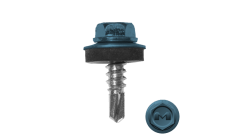 Саморез по металлу Daxmer 5,5х19 RAL 5024 (250) сверло №3