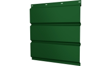 Софит металлический Классик v01 Grand Line без перфорации 0,45 PE с пленкой RAL 6002 лиственно-зеленый