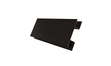 Планка H-образная стыковочная сложная 0,45 Print Elite Coffee Wood TwinColor (2м)