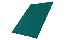 Профнастил С10B 0,45 PE RAL 5021 водная синь