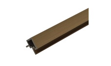 Профиль угловой CM Wall 3000х56х49мм цвет teak (тик)