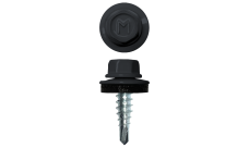 Саморез по металлу Daxmer 4,8х19 (250шт) сверло №2 RAL 7024