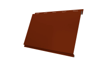 Софит Вертикаль 0,2 classic Grand Line 0,5 Satin RAL 3009 оксидно-красный