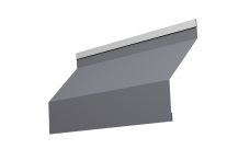 Ламель забора жалюзи Milan Slim 0,5 PE RAL 7004 сигнальный серый