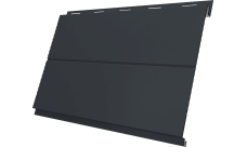 Вертикаль line Grand Line 0,5 Сатин с пленкой RAL 7024 мокрый асфальт