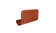 Ограничитель перелива GL PU 125/90 RAL 8004 терракота