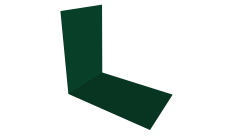 Планка снегозадержания усиливающая 0,45 Drap TX RAL 6005 зеленый мох (2м)