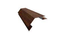 Планка угла внешнего сложного 135 градусов Блок-Хаус new Grand Line 0,45 Print Elite Cherry Wood TwinColor (2м)