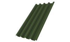 Профнастил Н60R v01 Grand Line 0,5 Satin Matt TX RAL 6020 хромовая зелень