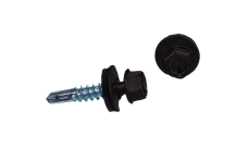 Саморез по металлу Daxmer 5,5х25 RAL 8019 (250) сверло №3