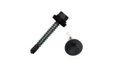 Саморез по металлу Daxmer 5,5х32 (250шт) сверло №3 RAL 7024