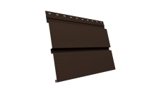 Квадро Брус 3D Grand Line 0,5 Satin Matt с пленкой RAL 8017 шоколад