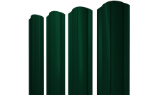 Штакетник Круглый фигурный 0,45 Drap TX RAL 6005 зеленый мох