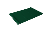 Кликфальц Line Grand Line 0,5 Satin Matt с пленкой на замках RAL 6005 зеленый мох