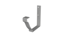 Крюк короткий Vortex Lite PE RAL 9006 бело-алюминиевый