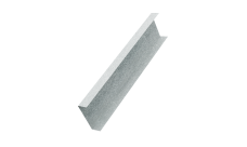 Декоративная накладка на столб универсальная 62х55 для забора жалюзи Grand Line 0,7 Zn (3м)