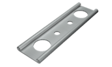 Рейка в шве прижимная стальная Termoclip 3000х31х2 (20шт/упак)