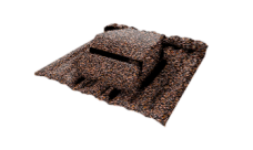 Вентилятор кровельный для композитной черепицы Metrotile RV75 MetroShake 2 кофе