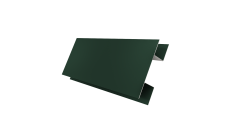 Планка H-образная стыковочная сложная Grand Line 0,5 Satin Matt RAL 6005 зеленый мох (2м)