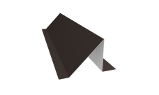 Планка снегозадержания 0,5 PurPro с пленкой RR 32 темно-коричневый (2м)