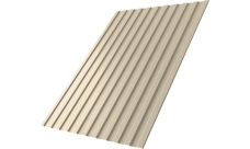 Профнастил С8A v01 Grand Line 0,45 Print Elite Milky Wood TwinColor