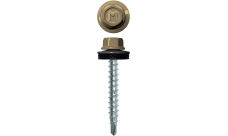 Саморез кровельный Daxmer 4,8х35 RAL 1014 (250) сверло №1