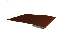 Планка начальная Grand Line 0,45 PE с пленкой RAL 3009 оксидно-красный (2м)