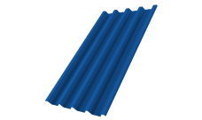 Профнастил Н60R v01 0,7 PE RAL 5005 сигнальный синий