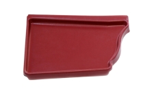 Заглушка левая Vortex в1 127мм RAL 3005