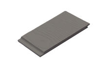 Фиброцементный сайдинг Бетэко Вудстоун Клик 190х3000х10мм RAL 7030