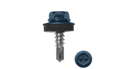 Саморез по металлу Daxmer 5,5х19 RAL 5009 (250) сверло №3