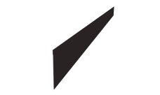 Ламель забора жалюзи Palermo стартовая/финишная для калиток и ворот 0,5 Satin RAL 9005 черный