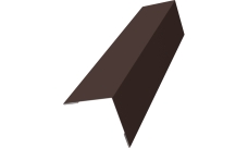 Угол внешний 30х30 Grand Line 0,5 PurPro с пленкой RAL 8017 шоколад (2м)